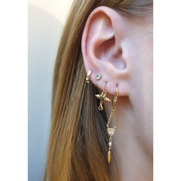 Hanka IN auskarai su perlais